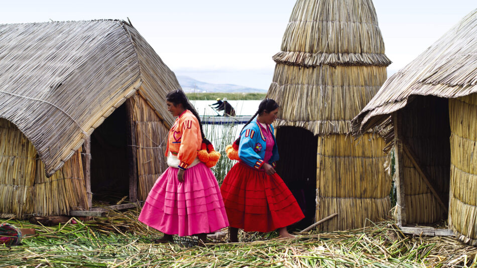 lake titicaca - floating islands of uros