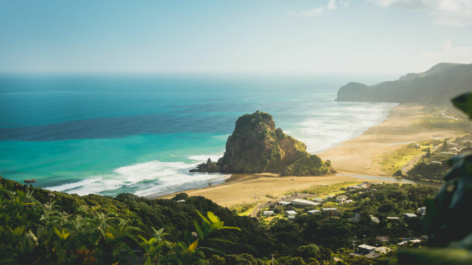 Piha Beach in Waitākere Ranges