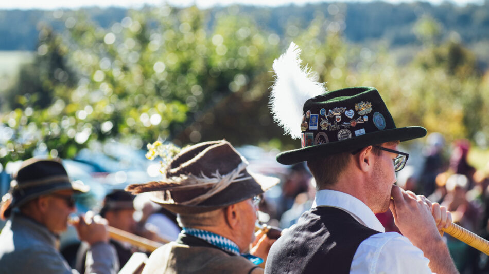 lederhosen at Oktoberfest