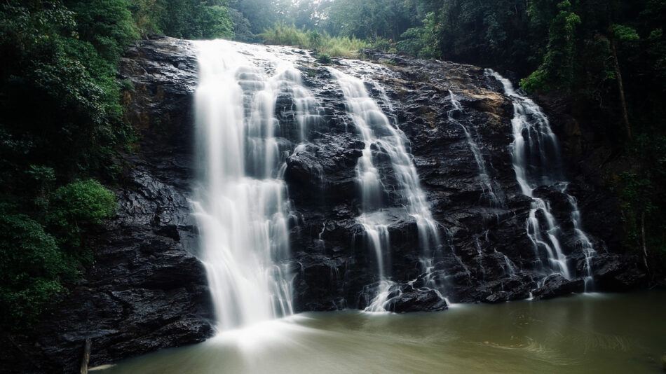 Abbey falls in Coorg India