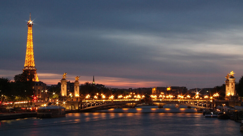 Paris at night