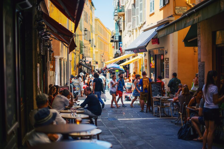 a street in France