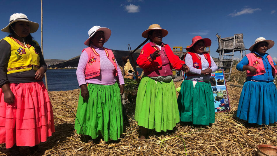 Locals in Peru