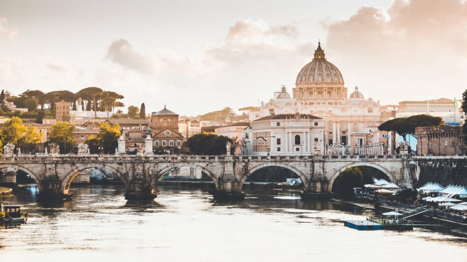 St. Peter's Basilica in Rome, Italy is a magnificent architectural masterpiece that draws millions of visitors each year. With its rich history and stunning beauty, this iconic basilica stands as a symbol of