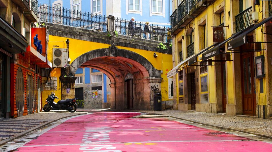 Pink Street, Lisbon