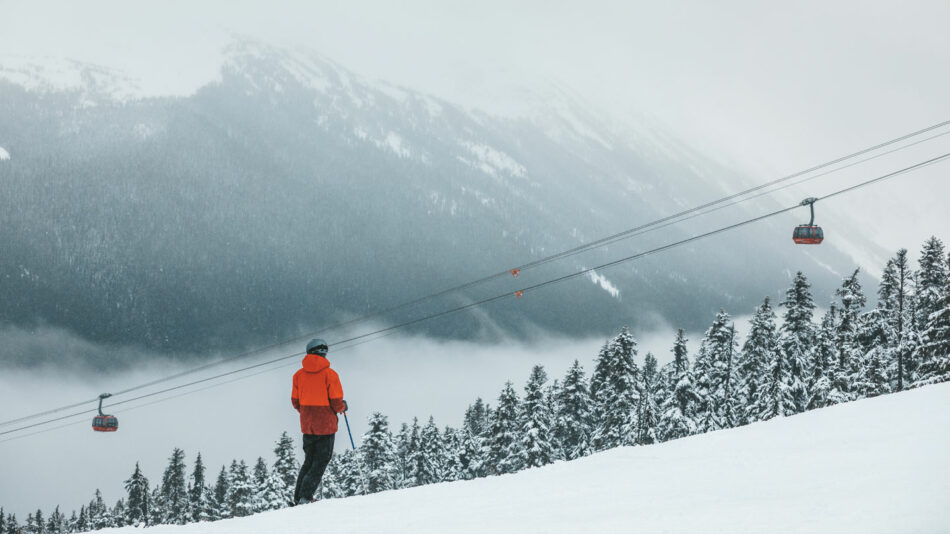 winter sports in canada - skiing