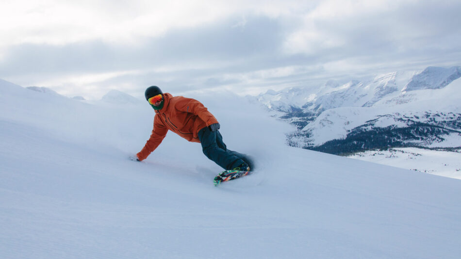 winter sports in canada - snowboard