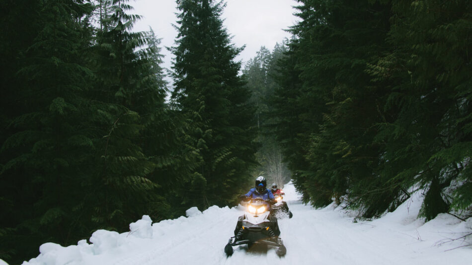 Snowmobiling in Canada