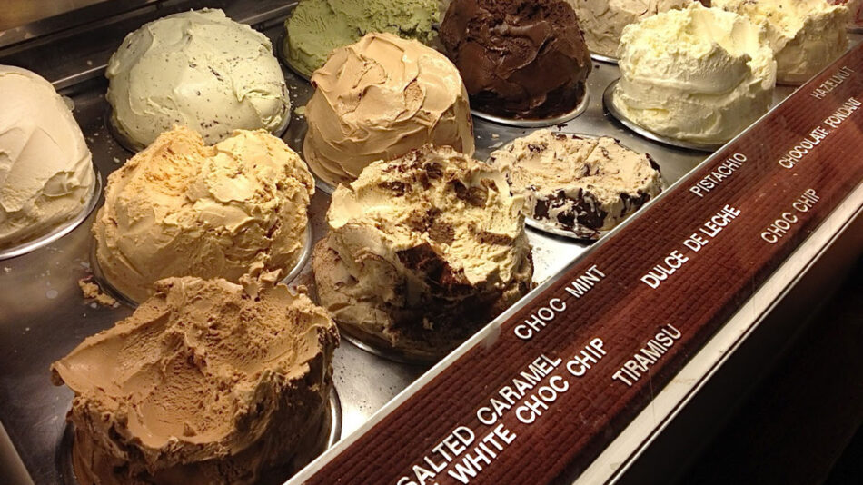 Things to do in Sydney - close up image of Messina ice cream