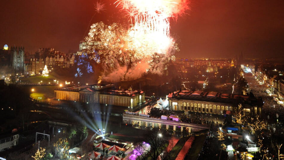 Image of New Years celebrations in Hogmanay