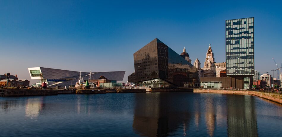 building overlooking Liverpool