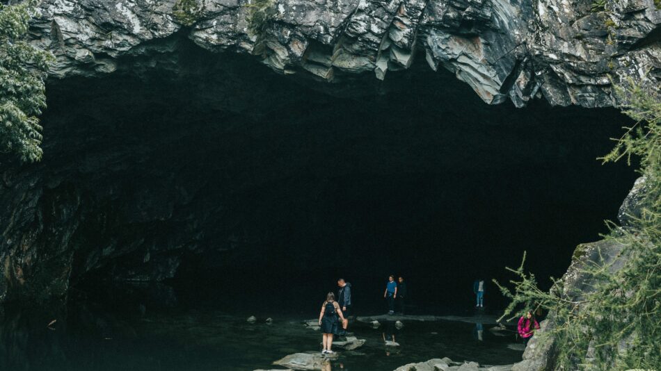 Rydal Cave in the Lake District