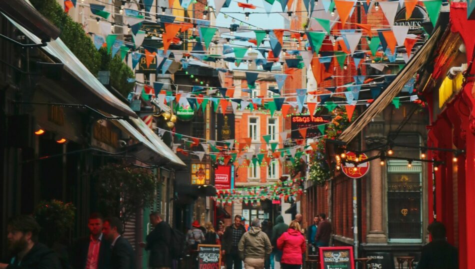 streets of Ireland for St. Patrick's Day