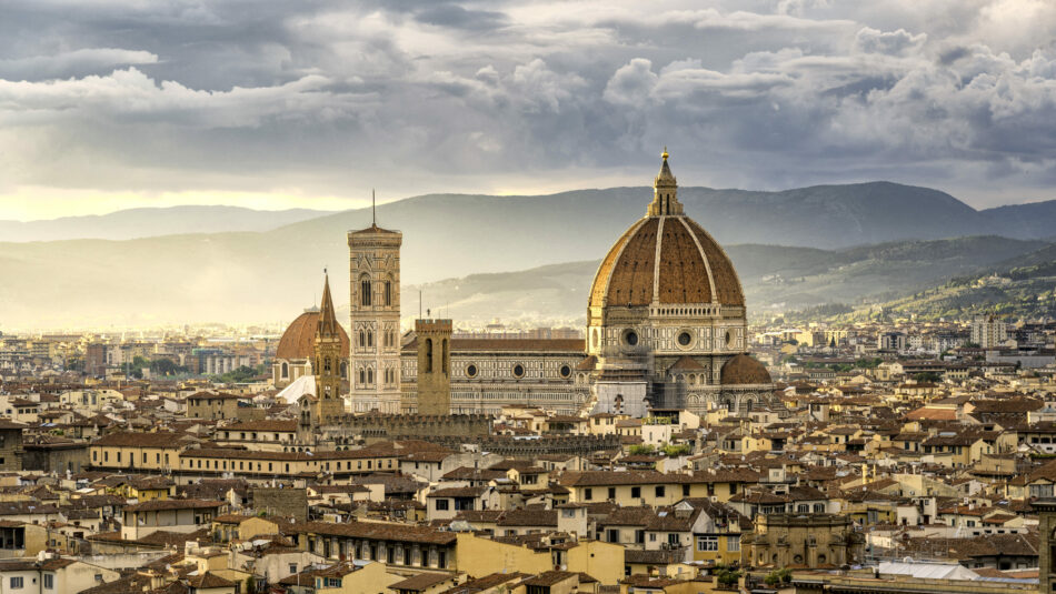 cityscape view of Florence, Italy