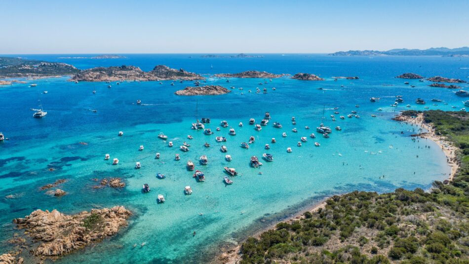 beach front of Sardinia, Italy