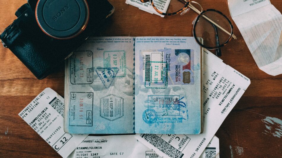 passport stamps contiki traveller