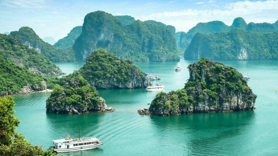 Ha Long Bay in Vietnam