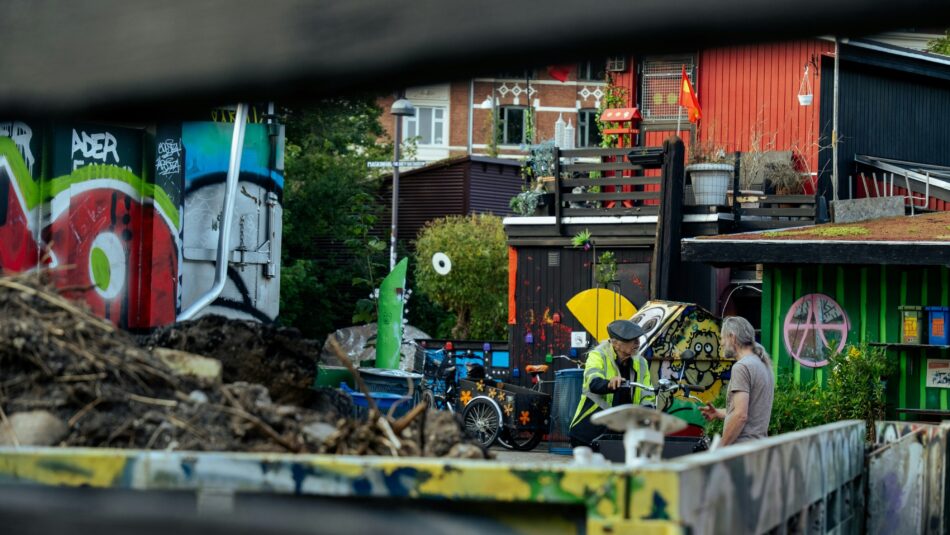 street art in Freetown Christiania, Denmark