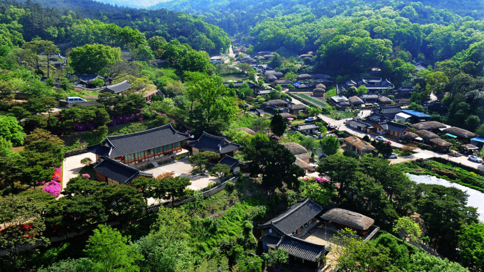 Gyeongju village, South Korea