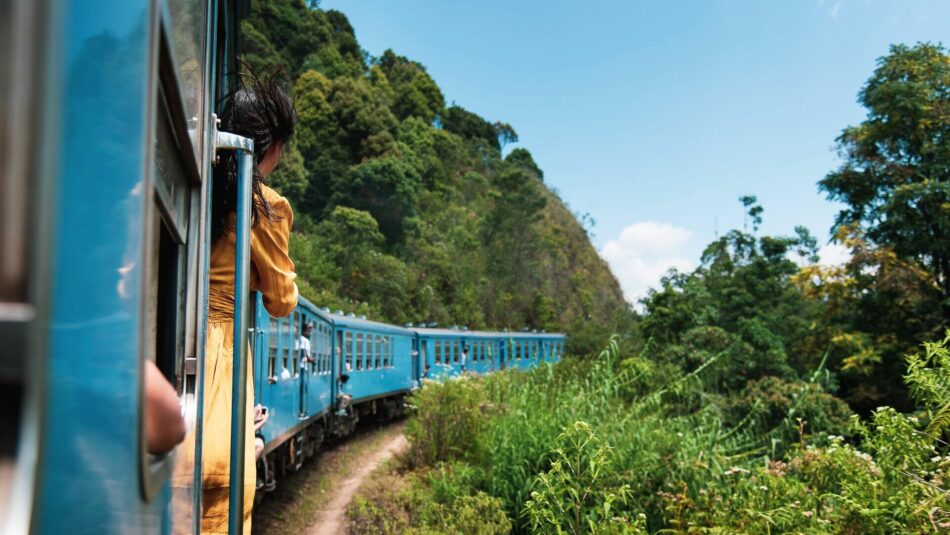 Contiki train travel in Asia