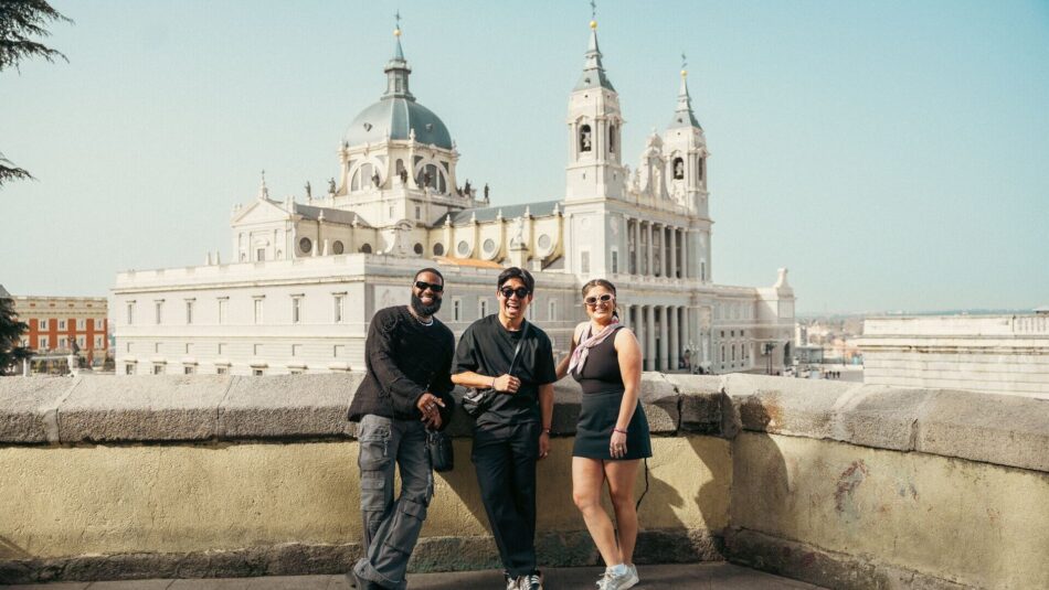 contiki travellers in Spain