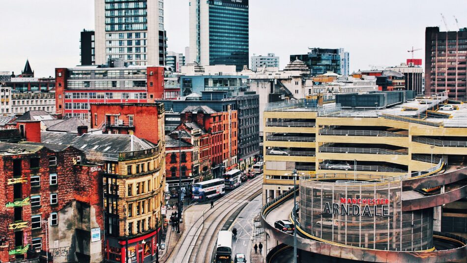 skyline of Manchester