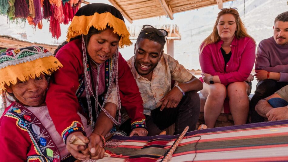 weaving traditions in Peru
