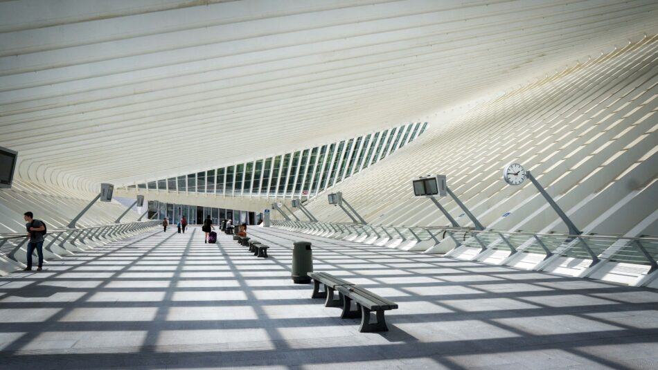 Liège-Guillemins station, Belgium