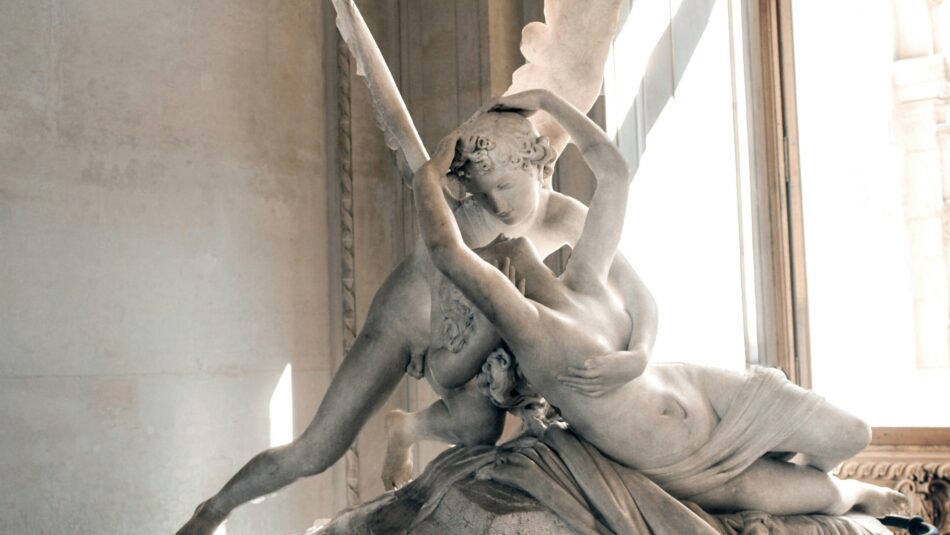 Psyché revived by Cupid's Kiss, Louvre, Paris