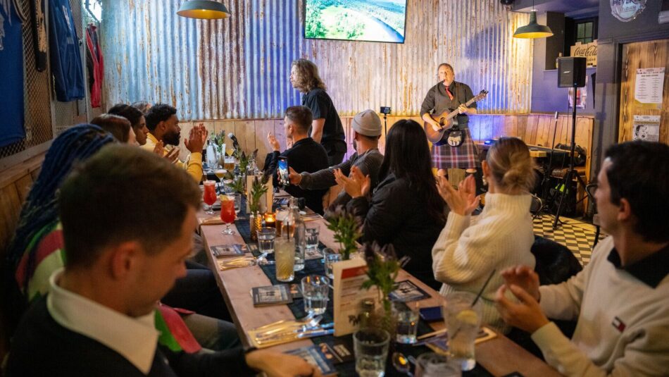 contiki travellers in Scotland