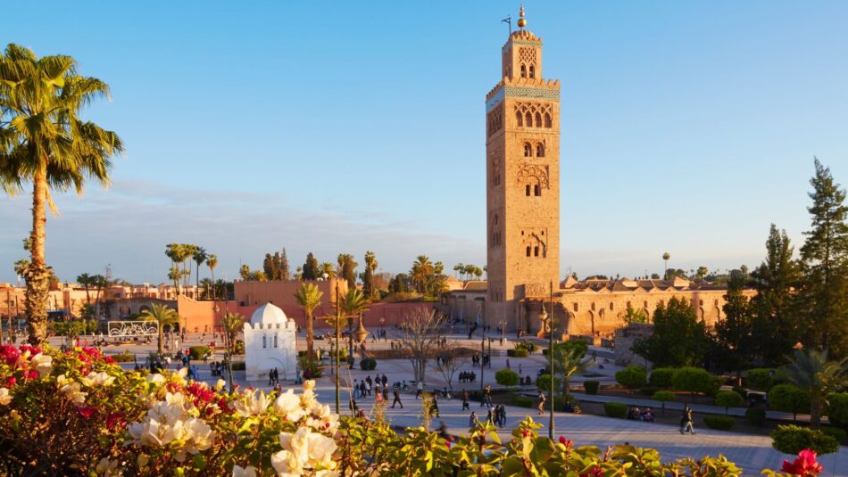 Koutoubia Mosque in Marrakesh, Morocco
