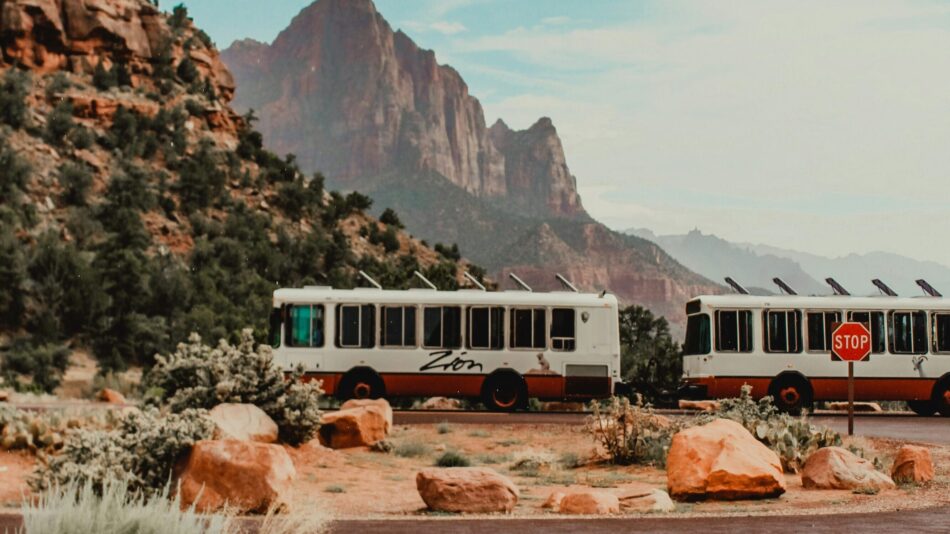 Zion National park in the USA