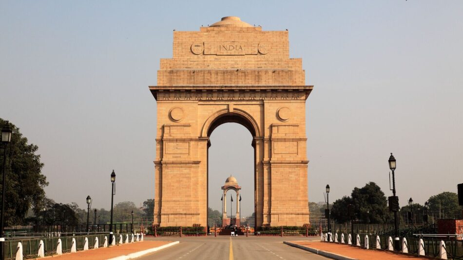 India Gate in Delhi, India