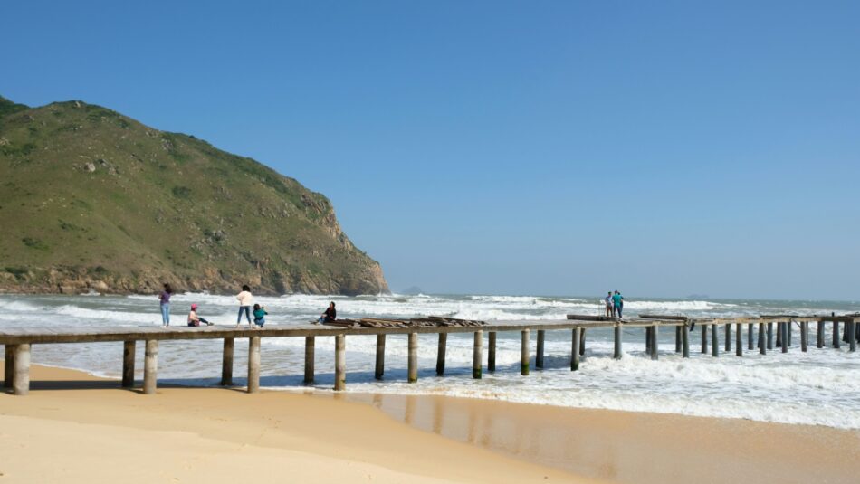 Ky Co Beach in Quy Nhon, Vietnam