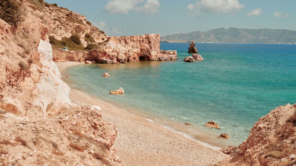the beaches of Crete in Greece