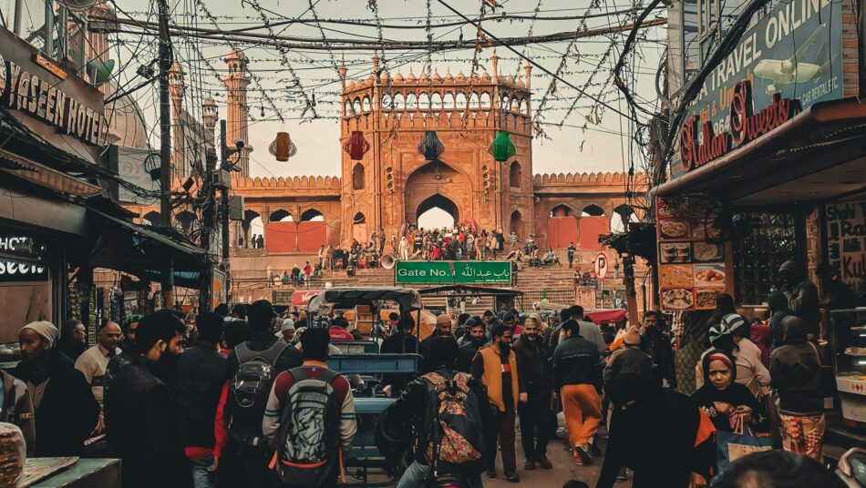 Chandni Chowk street food in India