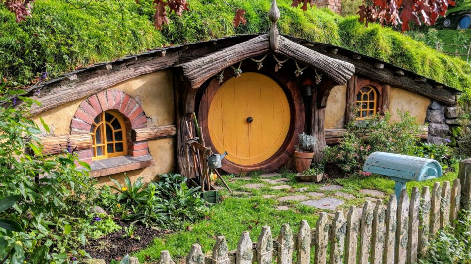 town of Hobbiton in New Zealand