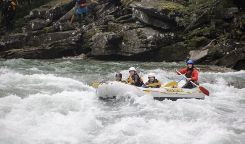 white water rafting Scandinavia
